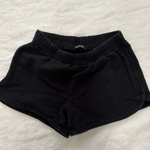 TALENTLESS black dolphin shorts